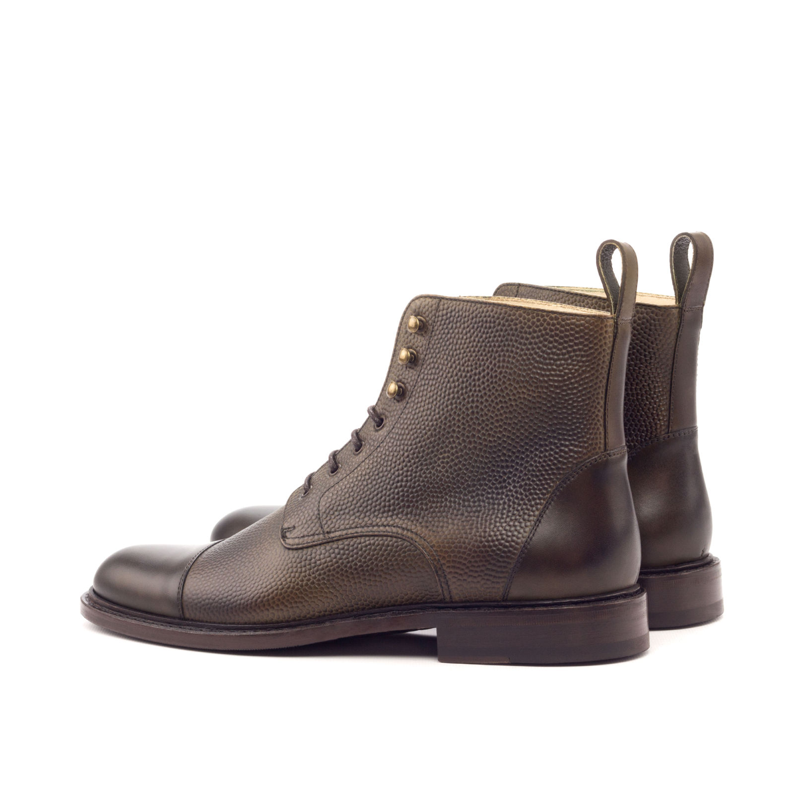 Lace Up Captoe Boot alternate view