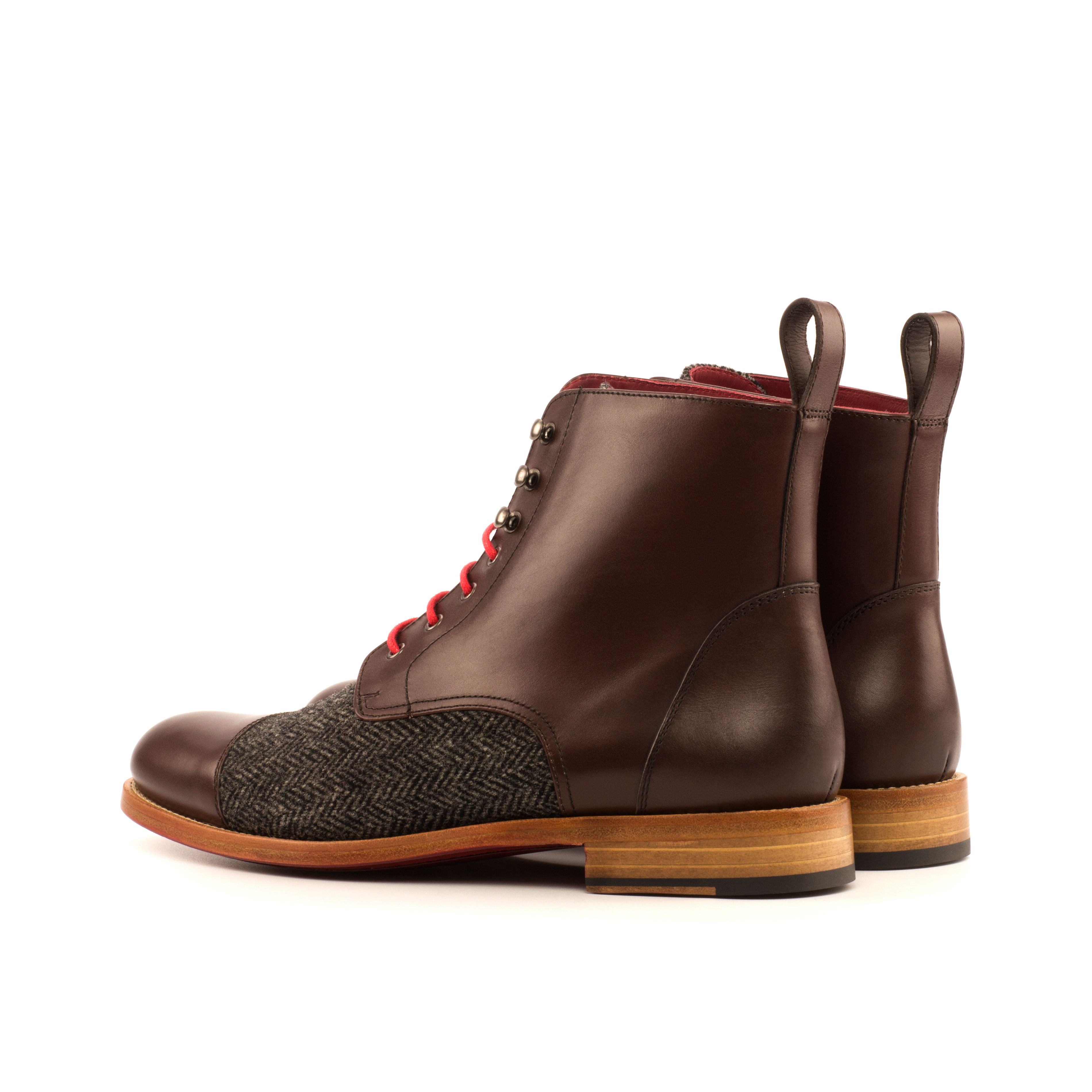 Lace Up Captoe Boot alternate view