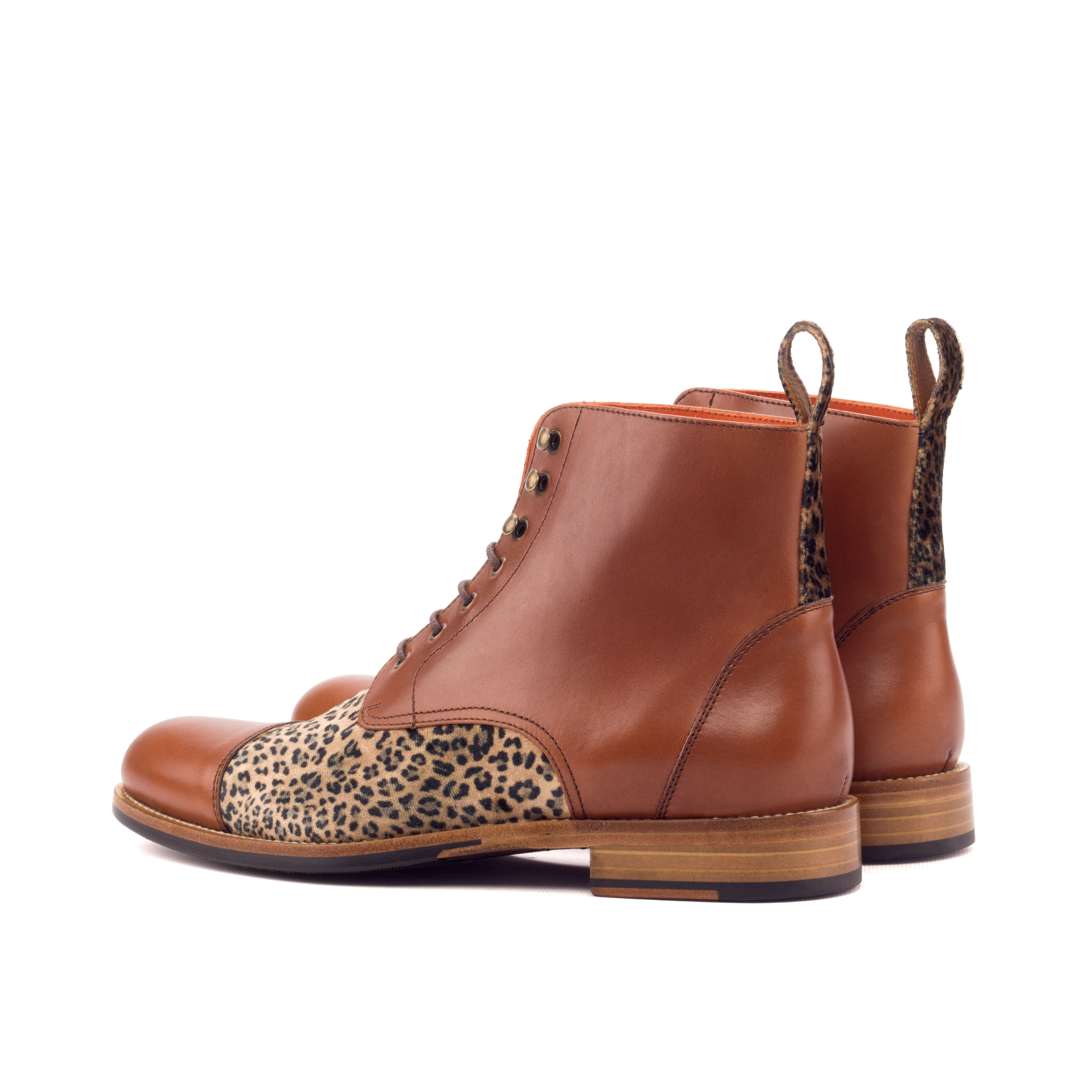 Lace Up Captoe Boot alternate view