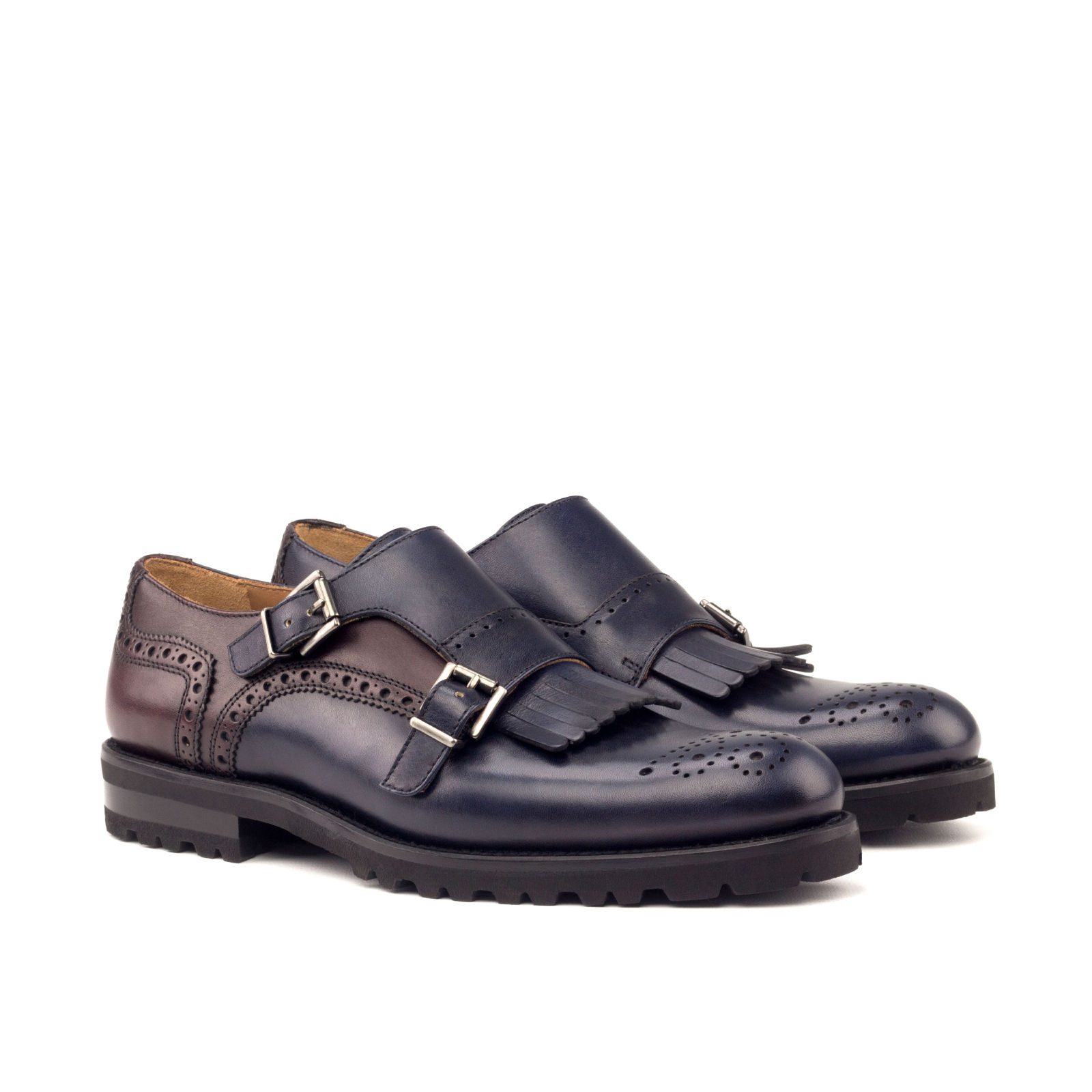 Kiltie Monk Strap